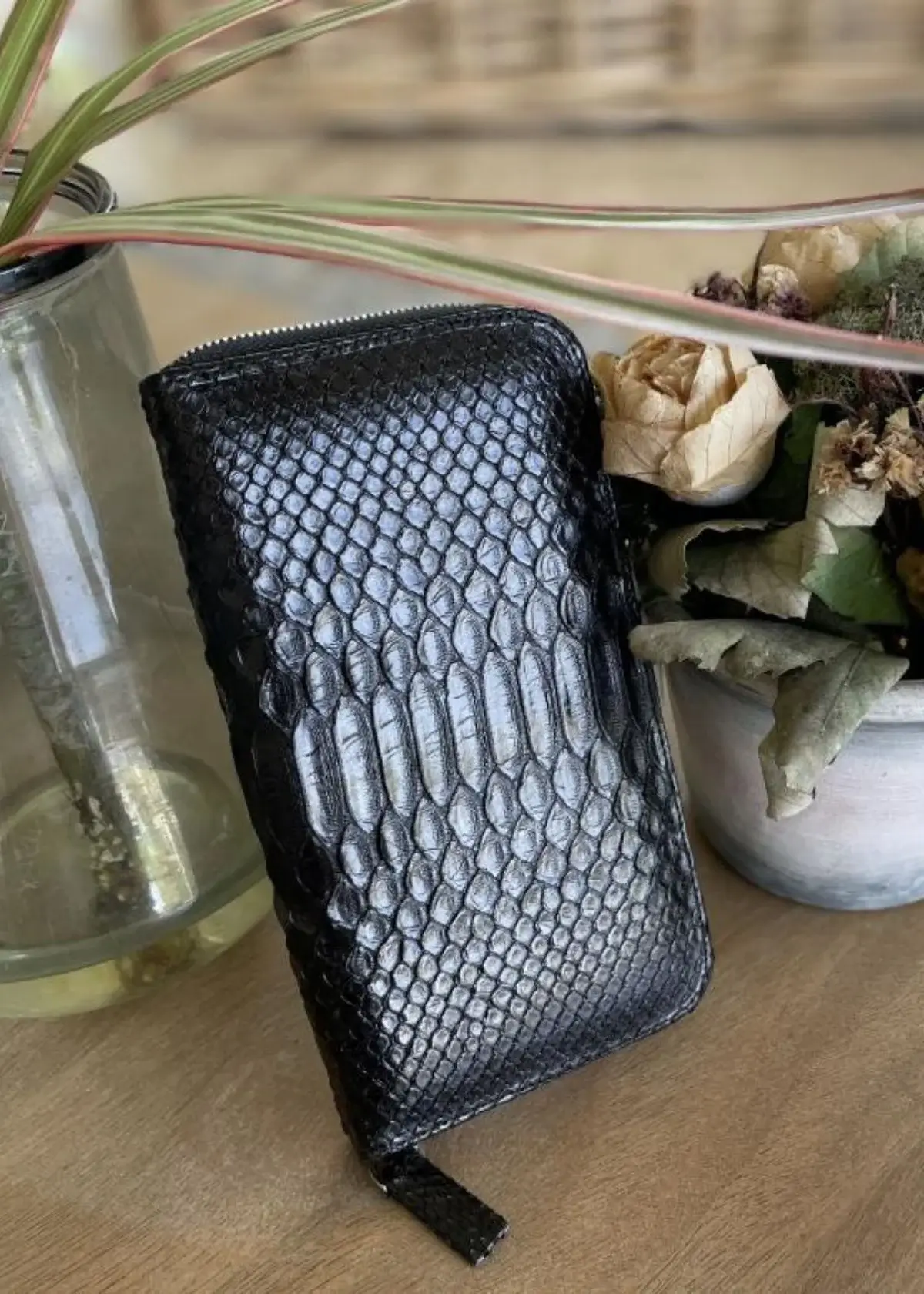 A Guide to Properly Cleaning Your Snake Skin Wallet