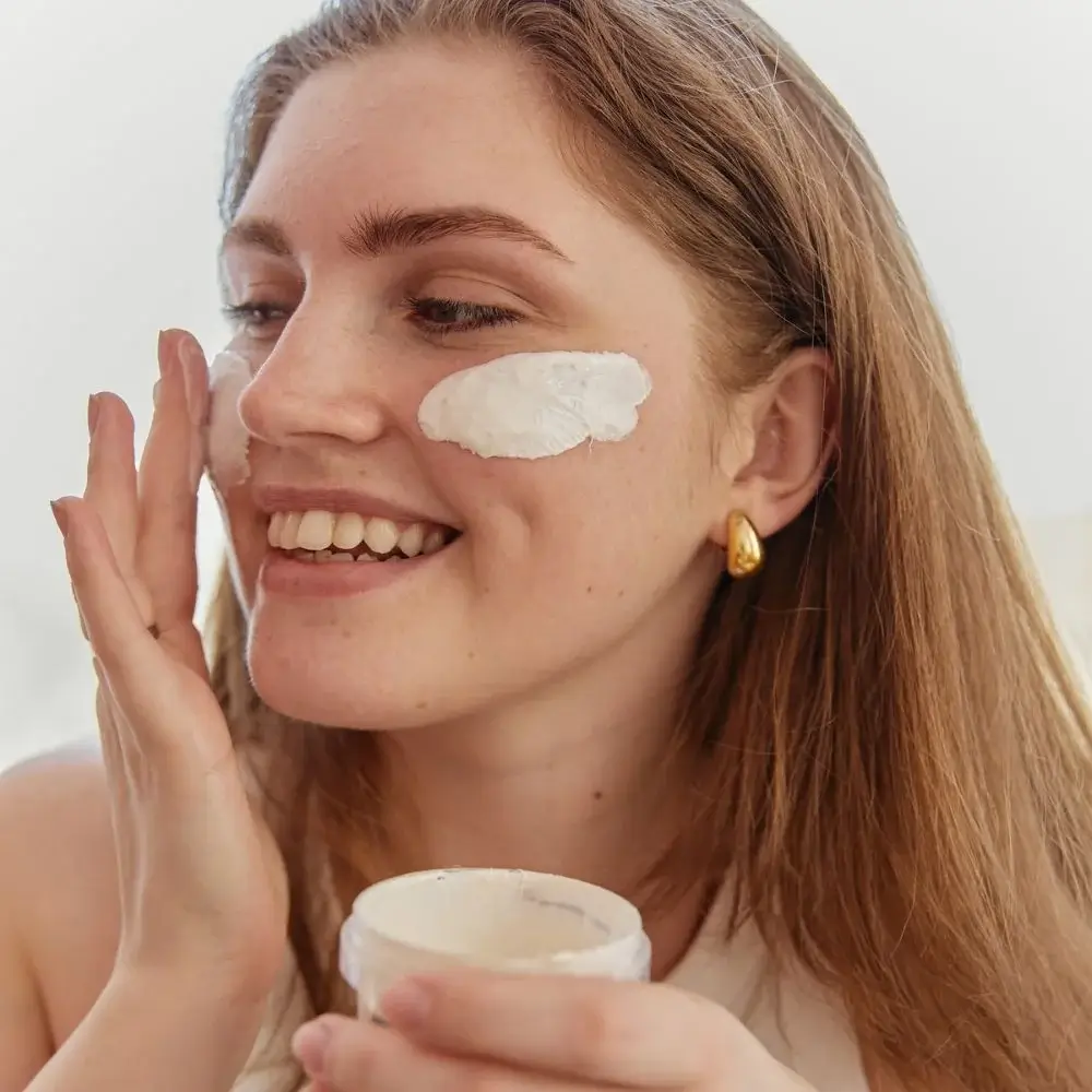 How to Apply an Eye Cream with SPF to ensure even coverage and Sun Protection?