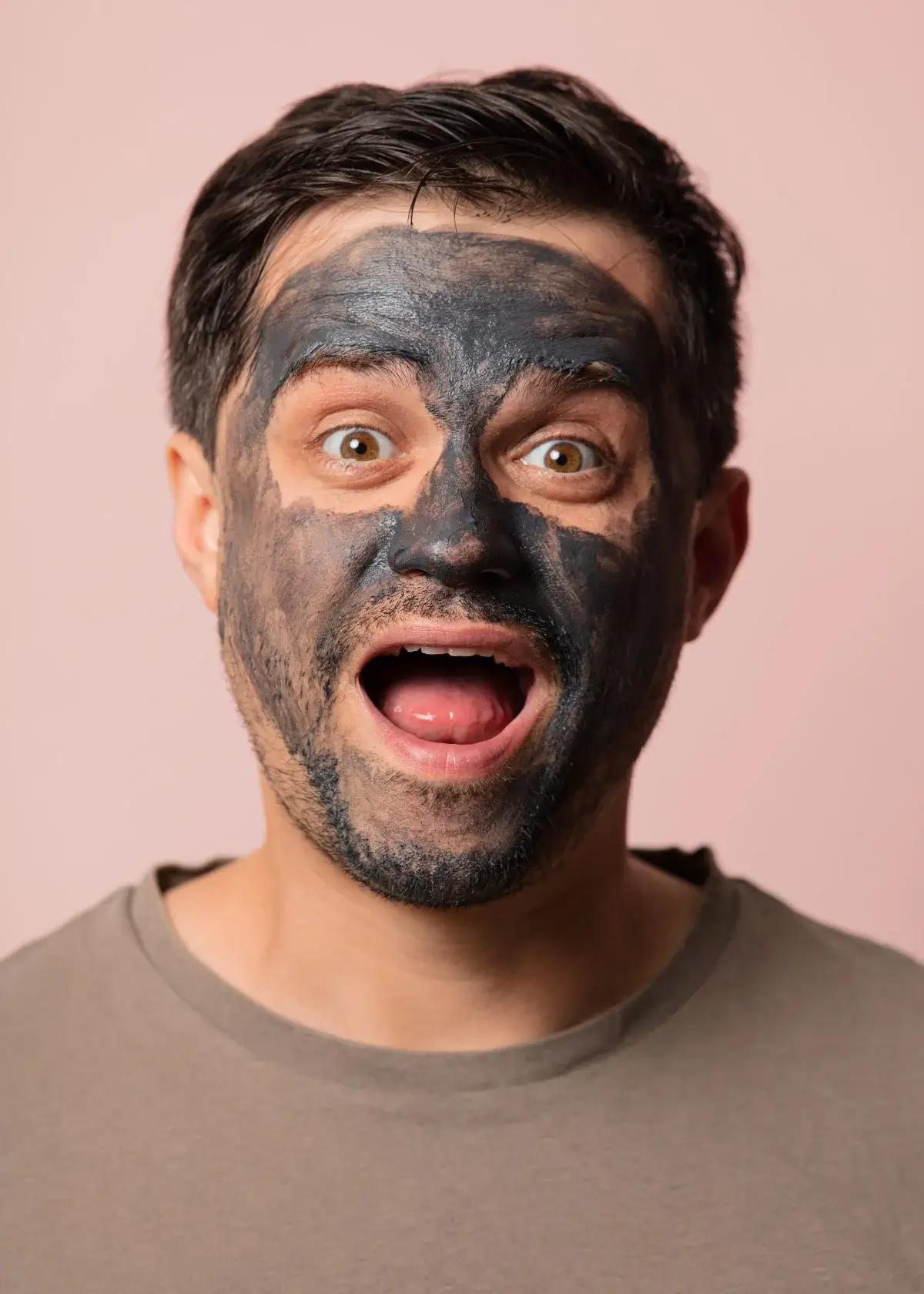 What types of face masks are suitable for men?