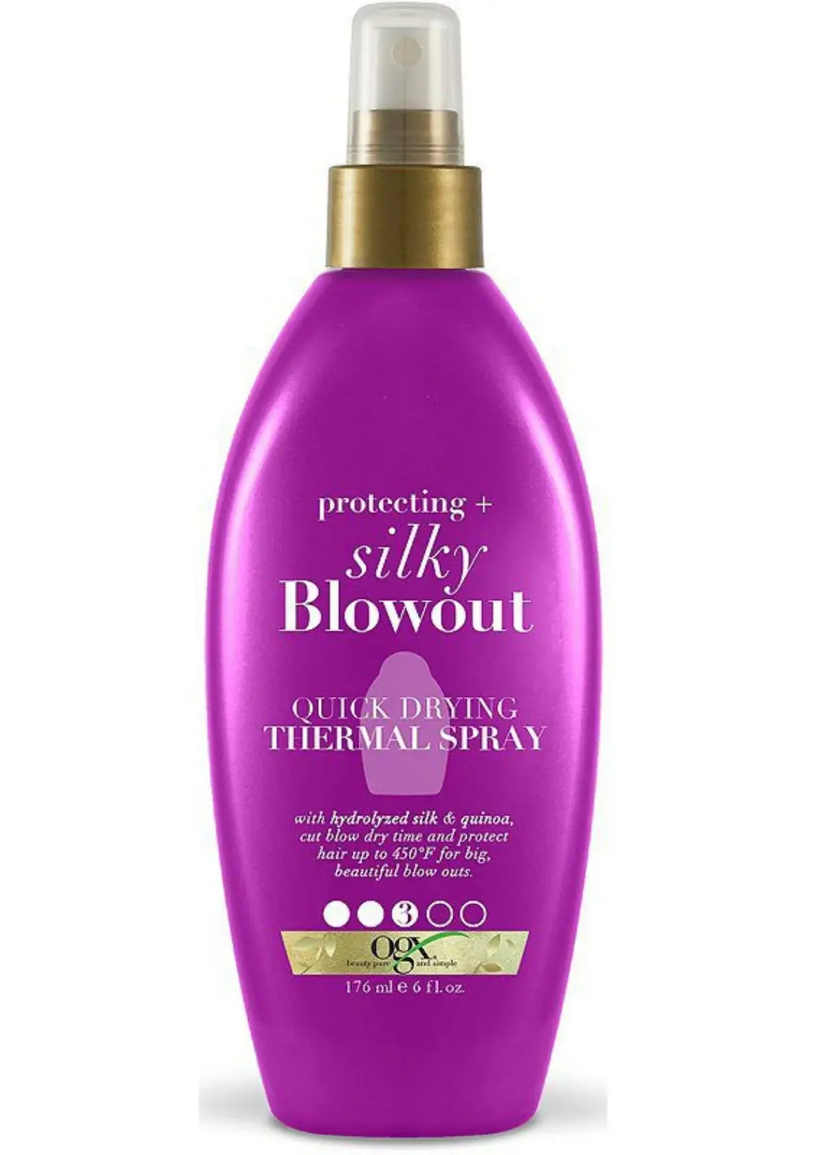 What is the purpose of a heat protectant for natural hair?