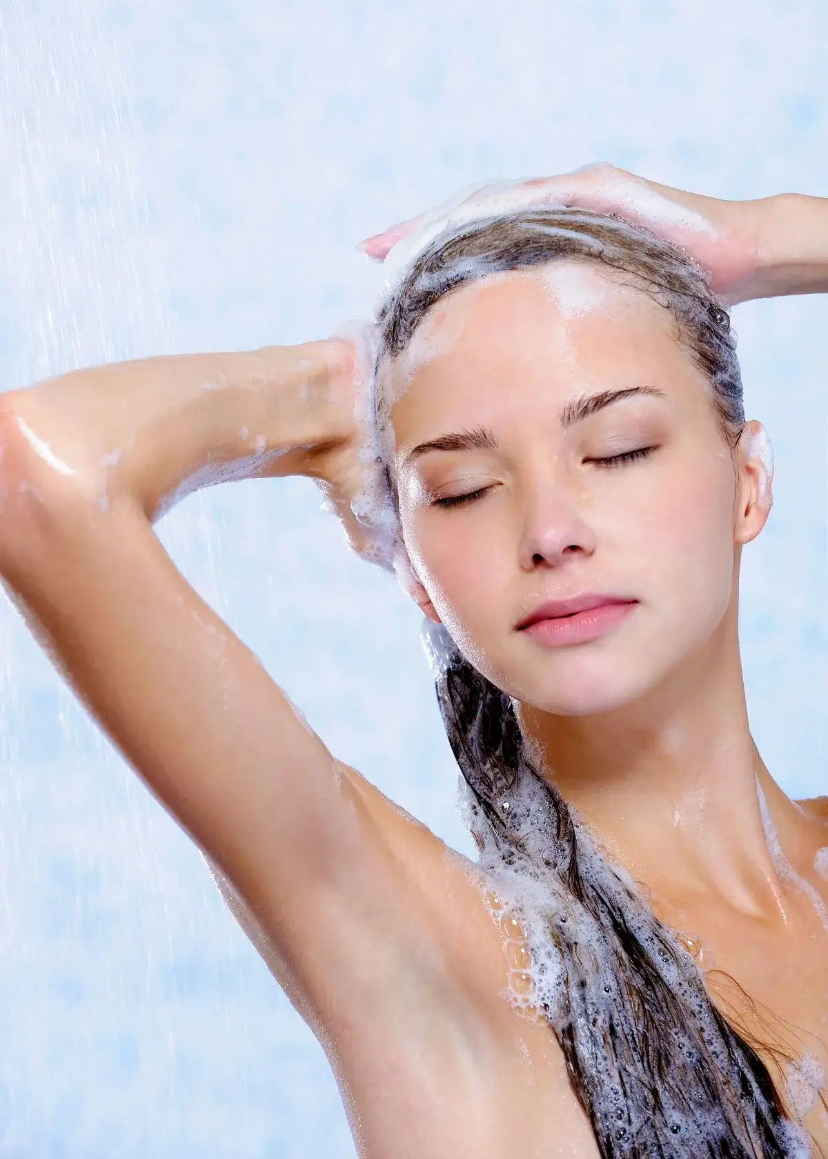 What is soft water and how does it affect hair?