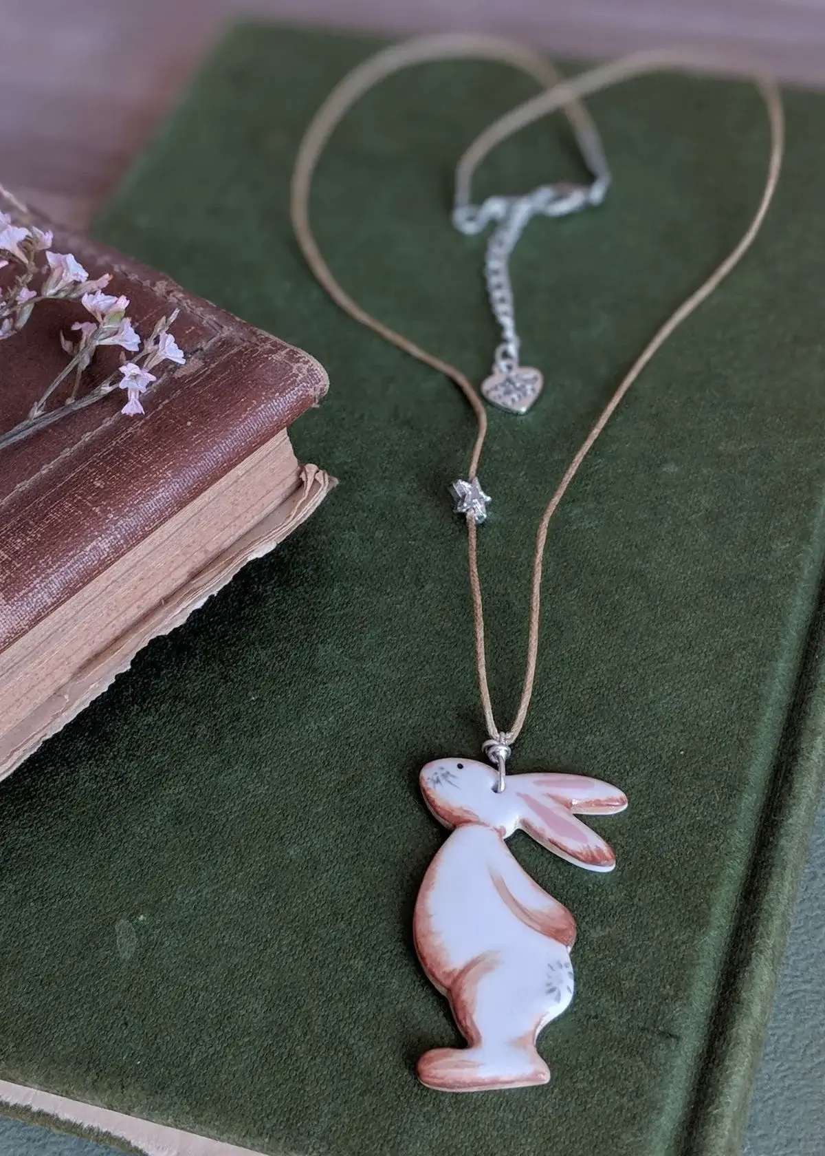 bunny necklace