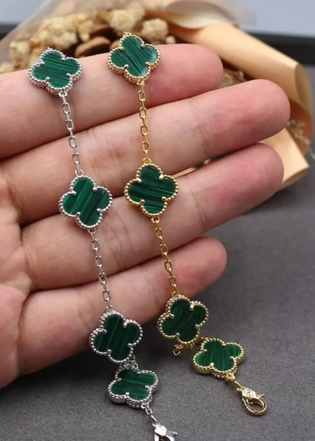 Where did the idea for Clover Bracelets come from?