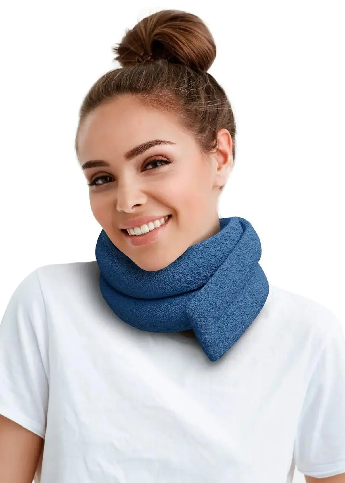 What are the benefits of using a microwave neck warmer?