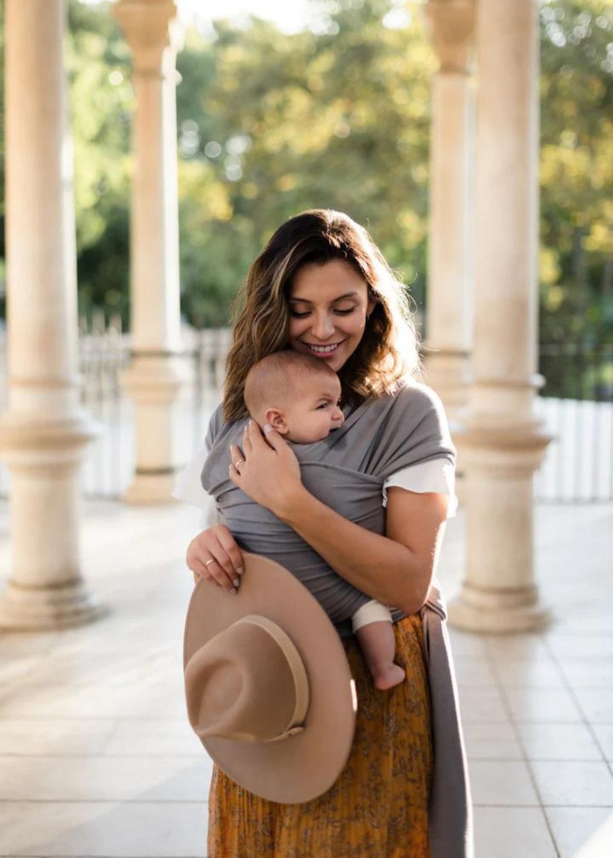 What are the benefits of using a baby carrier wrap?