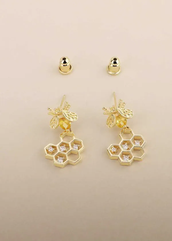 Bee-autiful Style: Your Guide to Honeycomb Earrings