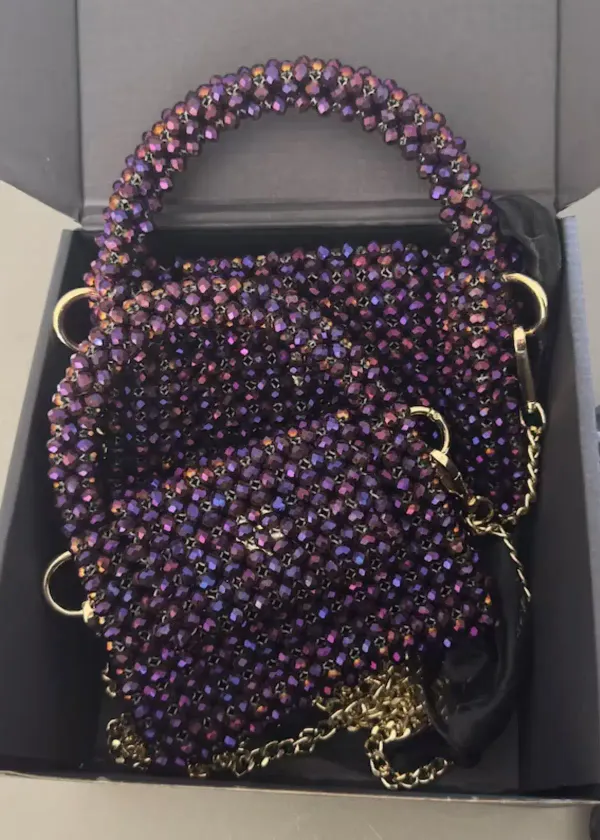 What are beaded bags?