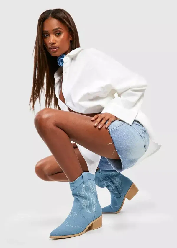 Get Ready to Turn Heads with Denim Boots: The Casual Chic Revolution You've Been Waiting For!