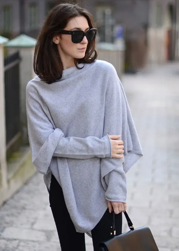 Wrap Yourself in Cozy Comfort: Premium Poncho Sweater Picks for Effortless Style All Season Long